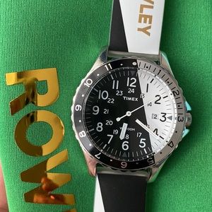 Timex X Cynthia Rowley Navi 38mm Silicone Strap Watch